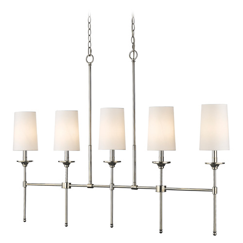 Emily Polished Nickel Linear Light by Z-Lite