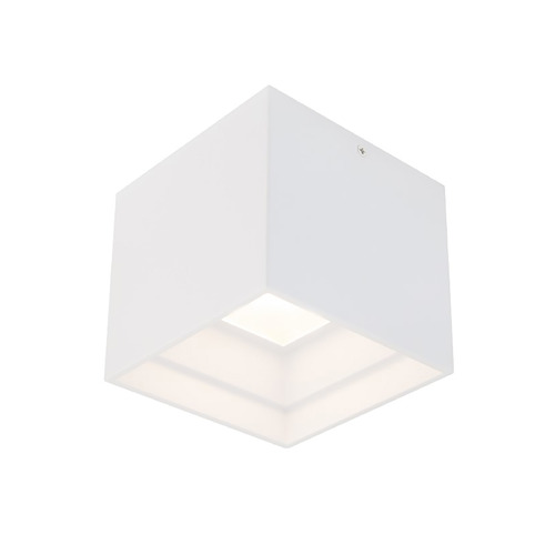 Modern Forms by WAC Lighting Kube White LED Flush Mount by Modern Forms FM-W62205-40-WT