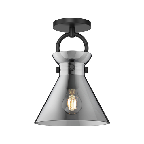 Alora Lighting Emerson Matte Black Semi-Flushmount Light