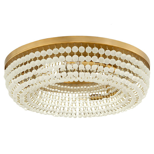 Cyan Design Cyan Design Ophelia Aged Brass Flushmount Light 11942