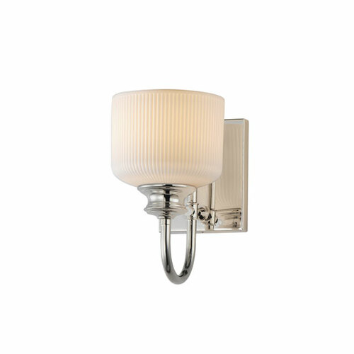 Bisque Wall Sconce in Polished Nickel by Maxim Lighting