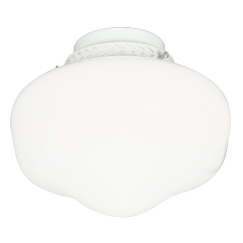 Craftmade Lighting Universal Bowl LED Light Kit in White by Craftmade Lighting LKE53-OB-LED