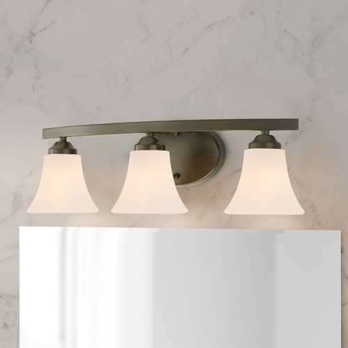 Adorn 3-Light Bath Light in Antique Bronze by Progress Lighting