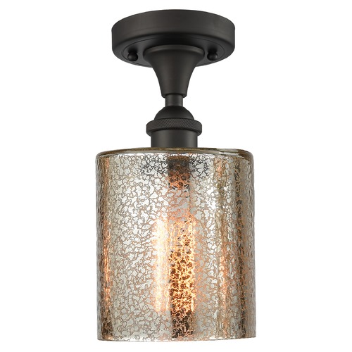Cobbleskill Oil Rubbed Bronze Semi-Flush Mount by Innovations Lighting