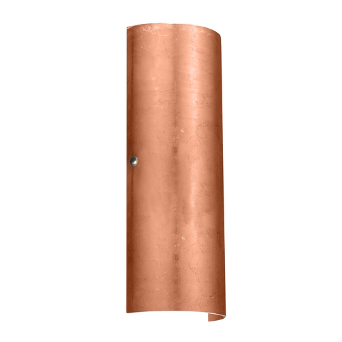 Sconce Wall Light Copper Glass Satin Nickel by Besa Lighting
