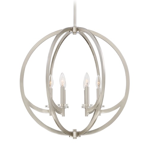 Quoizel Lighting Orion Brushed Nickel Pendant by Quoizel Lighting ON2824BN