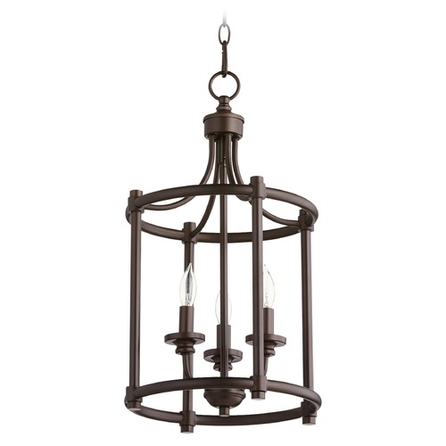 Rossington Oiled Bronze Pendant by Quorum Lighting
