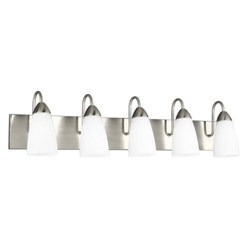 Generation Lighting Seville Brushed Nickel Bathroom Light by Generation Lighting 4420205-962