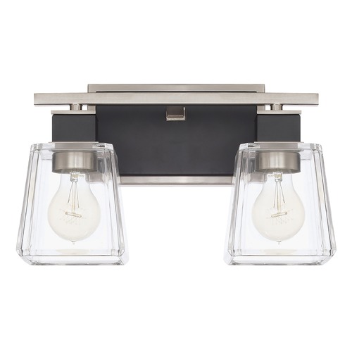 Tux 13.50-Inch Vanity Light in Black Tie by Capital Lighting