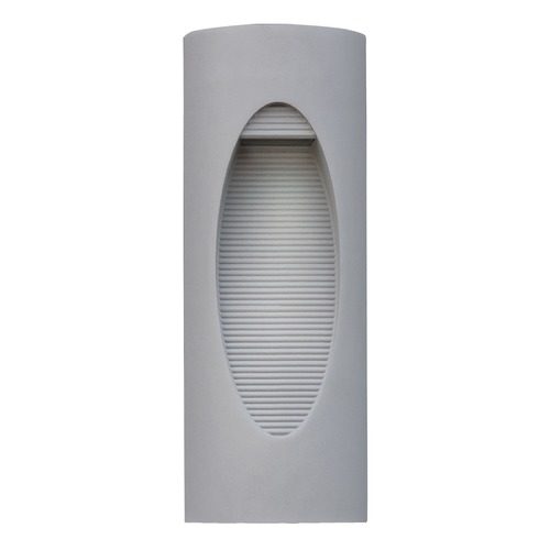 Kuzco Lighting Modern Grey LED Outdoor Wall Light 3000K 440LM by Kuzco Lighting EW2216-GY