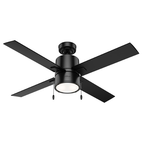 52-Inch Beck Fan in Matte Black by Hunter Fan Company