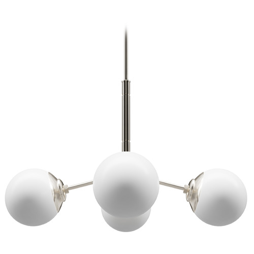 Hunter Fan Company Hunter Fan Company Hepburn Brushed Nickel Chandelier 13210