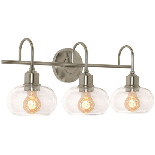 Afx Lighting Laney Satin Nickel Bathroom Light