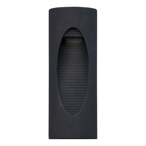 Kuzco Lighting Modern Black LED Outdoor Wall Light 3000K 500LM by Kuzco Lighting EW2224-BK