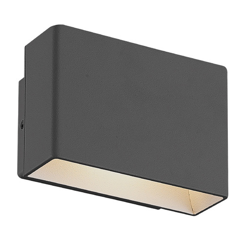 Vello LED Outdoor Wall Mount in Graphite Grey by Eurofase Lighting