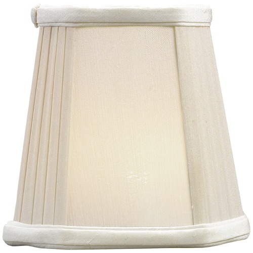 Visual Comfort Signature Collection E.F. Chapman Linen Candle Clip Shade by Visual Comfort Signature CHS113S