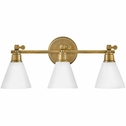 Hinkley Arti 24-Inch Vanity Light in Heritage Brass by Hinkley Lighting 51183HB