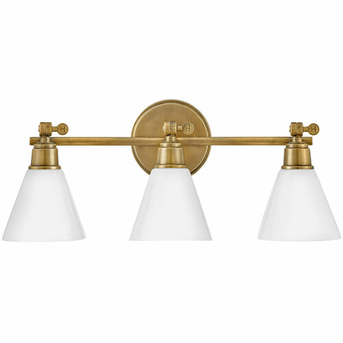 Arti 24-Inch Vanity Light in Heritage Brass by Hinkley Lighting