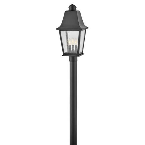 Kingston 22.50-Inch Outdoor Post Lantern in Black by Hinkley Lighting