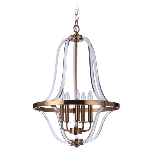 Graclyn Satin Brass Pendant by Craftmade Lighting