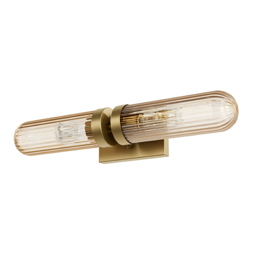 Hunter Fan Company Beverly Glen Luxe Gold Vertical Bathroom Light