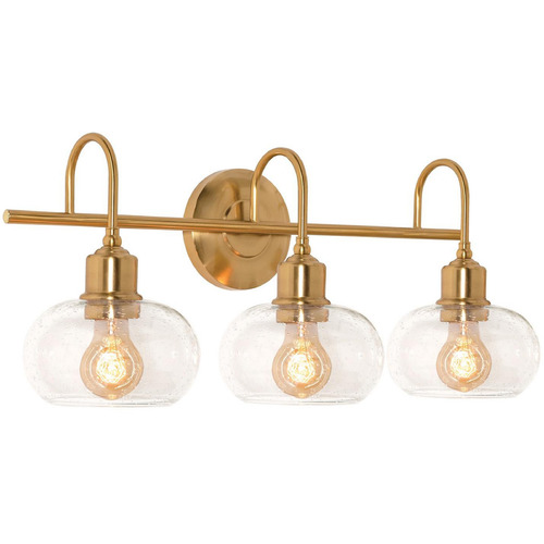 Afx Lighting Laney Vintage Gold Bathroom Light