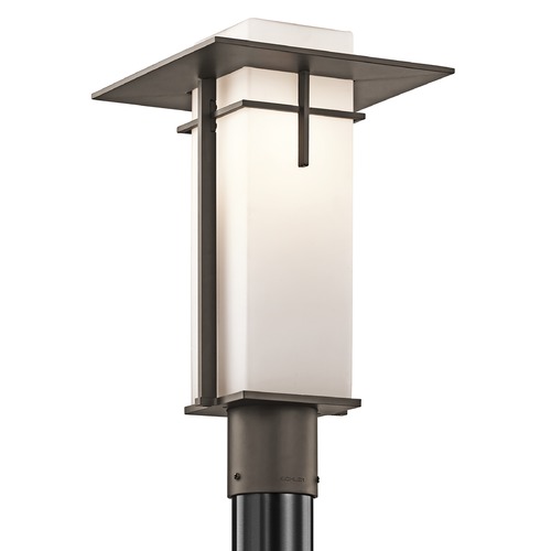 Kichler Lighting Caterham 16.75-Inch Post Light in Olde Bronze by Kichler Lighting 49646OZ