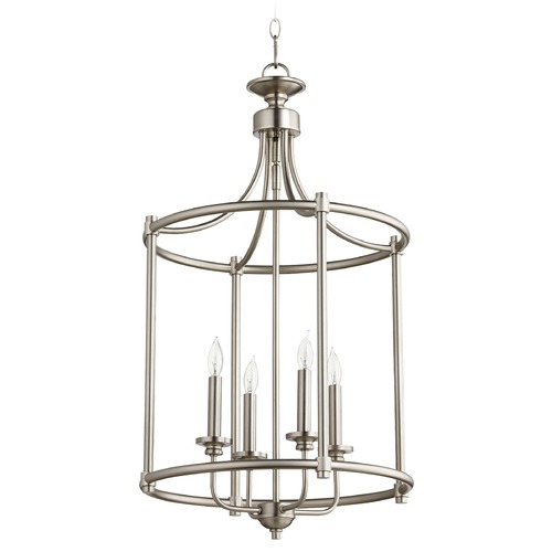 Rossington Satin Nickel Pendant by Quorum Lighting
