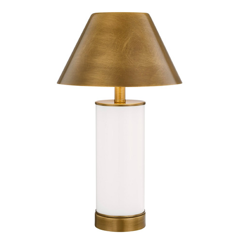 Savoy House Lighting Molly Blanc De Blanc LED Table Lamp with Empire Shade