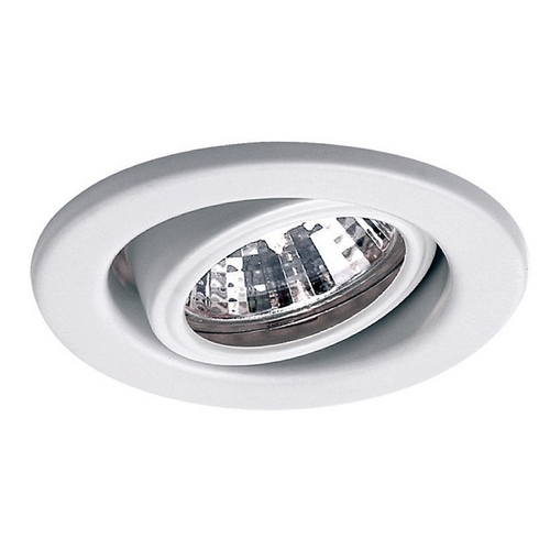 2.5-Inch Round Gimbal Ring White Recessed Trim by WAC Lighting