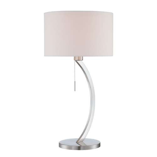 Lite Source Lighting Satin Chrome Table Lamp by Lite Source Lighting LS-22733