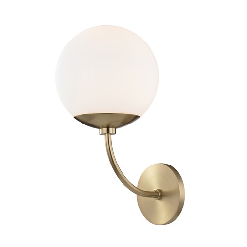 Carrie Sconce in Brass by Mitzi by Hudson Valley
