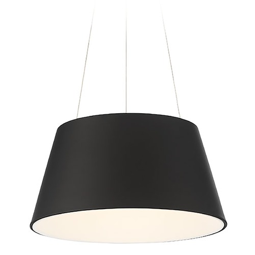 Vida Black LED Pendant by WAC Lighting