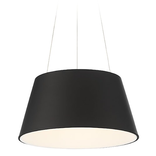 WAC Lighting Vida Black LED Pendant by WAC Lighting PD-72718-BK