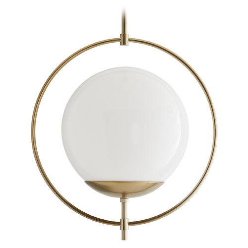 Arteriors Home Lighting Volta Pendant in Pale Brass by Arteriors Home 49330