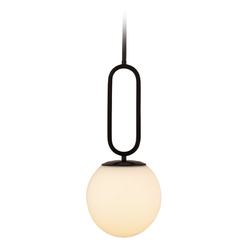 Prospect 10-Inch Pendant in Black by Eurofase Lighting