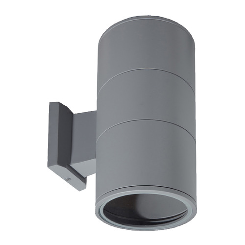 Eurofase Lighting 9.75-Inch Outdoor Cylinder Wall Light in Grey by Eurofase Lighting 19203-010