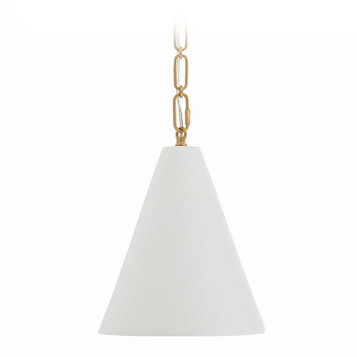 Oakland 9-Inch Pendant in Antique Brass by Arteriors Home