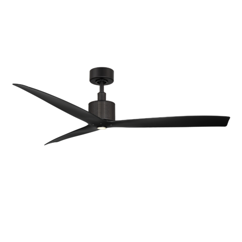 Modern Forms by WAC Lighting Spinster 60-Inch 3000K LED Smart Fan in Matte Black by Modern Forms FR-W2404-60L-MB