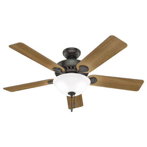 Hunter Fan Company Pro's Best Noble Bronze LED Ceiling Fan with Light