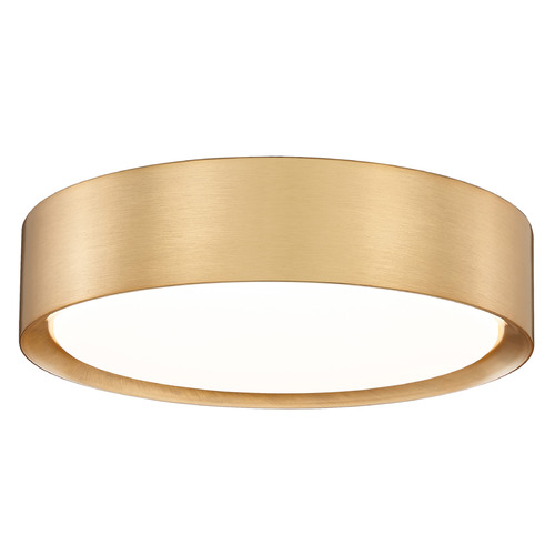 Z-Lite Kawan Modern Gold LED Flushmount Light