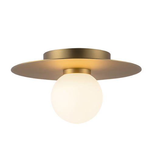 Kuzco Lighting Elixir Brushed Gold LED Flushmount Light