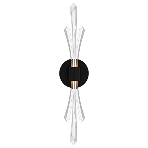 Quoizel Lighting Quoizel Lighting Cecily Matte Black LED Sconce CCY8805MBK