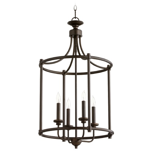 Rossington Oiled Bronze Pendant by Quorum Lighting