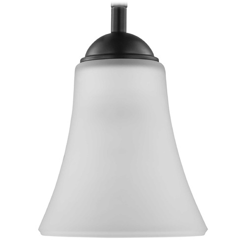 Progress Lighting Classic Antique Bronze Mini-Pendant Light with Bell Shade
