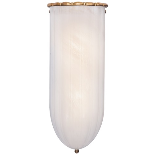 Visual Comfort Signature Collection Aerin Rosehill Linear Wall Light in Antique Brass by Visual Comfort Signature ARN2013HABWG