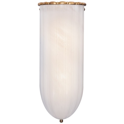 Aerin Rosehill Linear Wall Light in Antique Brass by Visual Comfort Signature