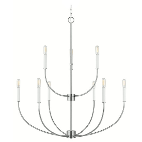 Visual Comfort Studio Collection Visual Comfort Studio Collection Greenwich Brushed Nickel Chandelier 3167109-962