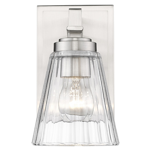 Z-Lite Lyna Brushed Nickel Sconce