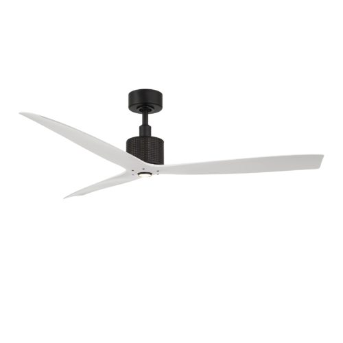 Modern Forms by WAC Lighting Spinster 60-Inch 3000K LED Smart Fan in Black & White by Modern Forms FR-W2404-60L-MB/MW